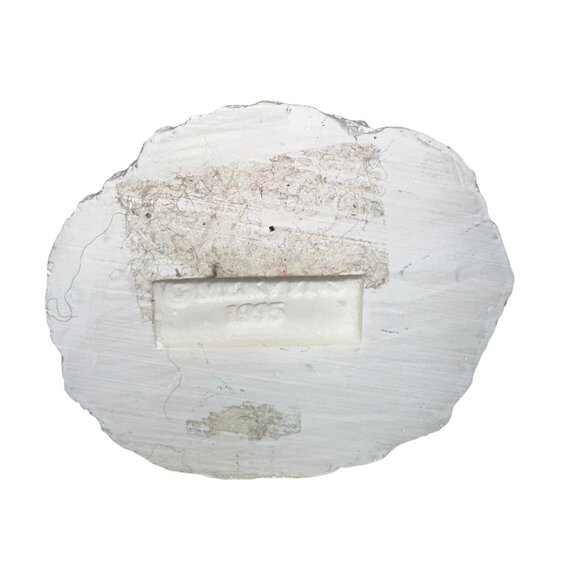 Vintage 1995 Village Square Woman Holding Umbrella Figurine Mervyns Christmas - Picture 6 of 6